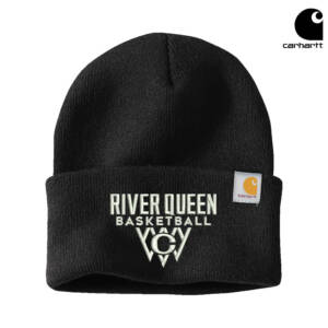 Clinton Queen Basketball Carhartt  Acrylic Watch Cap 2.0 beanie stocking cap with cuff – BlackWhiteCarhartt