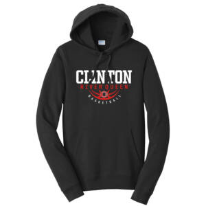 Clinton Queen Basketball Unisex Fan Favorite Hooded Sweatshirt – Black