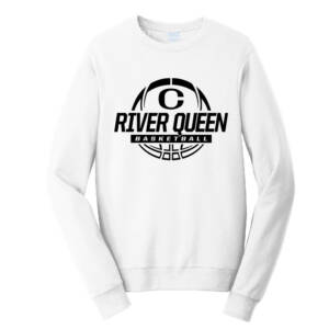 Clinton Queen Basketball Unisex Fan Favorite Crew Sweatshirt – White