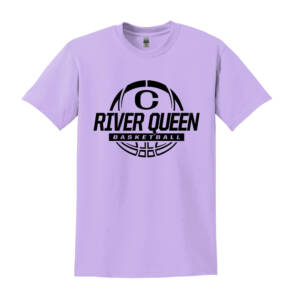 Clinton Queen Basketball Unisex Short Sleeve Tee-Orchid
