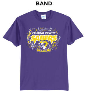 Sabers Unisex Short Sleeve T Shirt – Purple