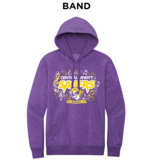 Sabers Rah Rah District V.I.T. Fleece Hoodie – HeathPurple