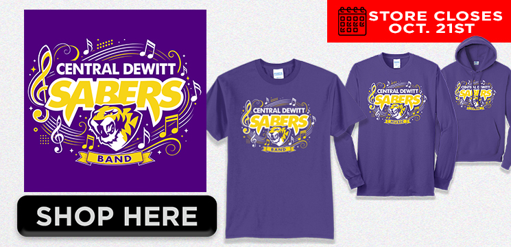 Read more about the article CENTRAL DEWITT SABERS BAND MUSIC CHOIR 2026