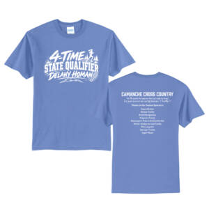 Camanche State CC Unisex Short Sleeve Tee-Carolina Blue