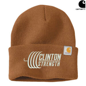 Clinton Strength Carhartt  Acrylic Watch Cap 2.0 beanie stocking cap with cuff – Carhartt Brown