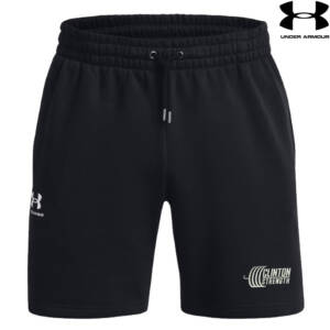 Clinton Strength Under Armour UA ICON 7.5″ Fleece Shorts-Black