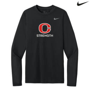 Clinton Strength Nike Team rLegend Long Sleeve Tee – Black