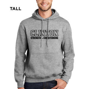 Clinton Strength Tall Ultimate Pullover Hooded Sweatshirt – Athletic Heather