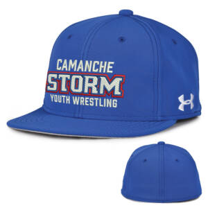 Storm Youth Wrestling Under Armour Resistor Performance Cap Size L (7 3/8 7 5/8) – Royal
