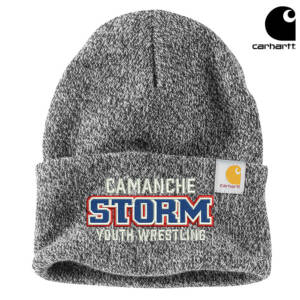 Storm Youth Wrestling Carhartt  Acrylic Watch Cap 2.0 beanie stocking cap with cuff – BlackWhiteCarhartt