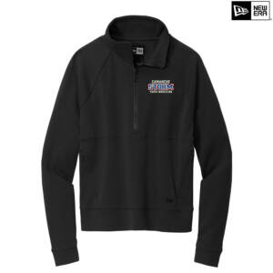 Storm Youth Wrestling New Era Ladies STS 1/2 Zip – Black