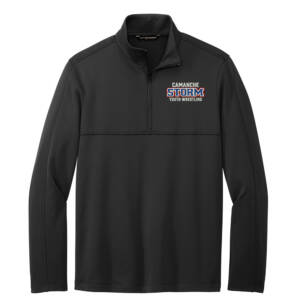Storm Youth Wrestling Port Authority Smooth Fleece 1/4 Zip – DeepBlack