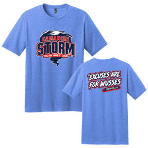Storm Youth Wrestling Unisex District Perfect Blend CVC Tee – HeatherRoyal