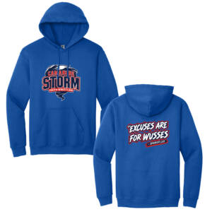 Storm Youth Wrestling Unisex Blend Hooded Sweatshirt – RoyalBlue