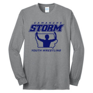 Storm Youth Wrestling Unisex Long Sleeve Core Blend T Shirt – AthleticHeather