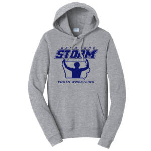 Storm Youth Wrestling Unisex Fan Favorite Fleece Pullover Hooded Sweatshirt – AthleticHeather