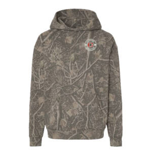 Queens Wrestling Unisex Boulevard Heavyweight Hooded Sweatshirt-Deadwood Tree Camo (M-3x)