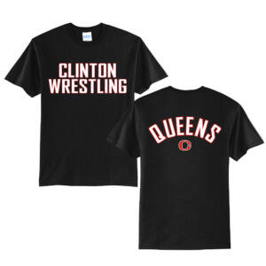 Queens Wrestling Unisex Short Sleeve Tee-Black