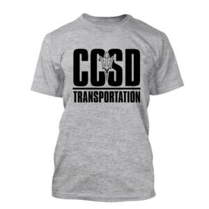CCSD Transportation Unisex Short Sleeve Tee – SportGrey