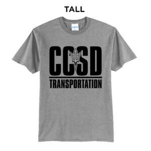 CCSD Transportation Tall Short Sleeve Tee – AthleticHeather