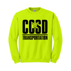 CCSD Transportation Unisex Crewneck Sweatshirt – SafetyGreen