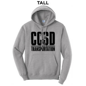 CCSD Transportation TALL Classic Pullover Hooded Sweatshirt – AthleticHeatherGrey