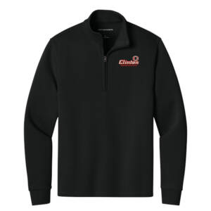 CCSD Transportation Port Authority Wearever Signature Double Pique 1/4 Zip – DeepBlack