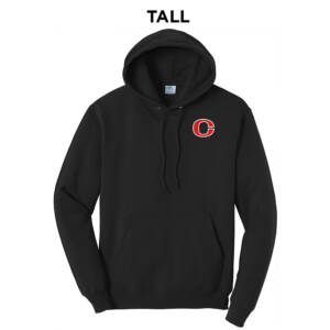 CCSD Transportation TALL Classic Pullover Hooded Sweatshirt-Black