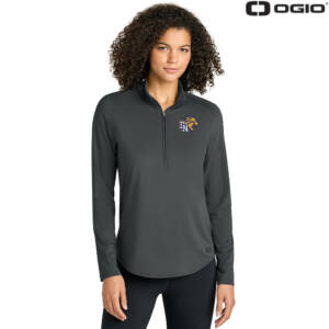 DN AAU Wrestling OGIO Women’s Regain 1/2-Zip-Tarmac Grey
