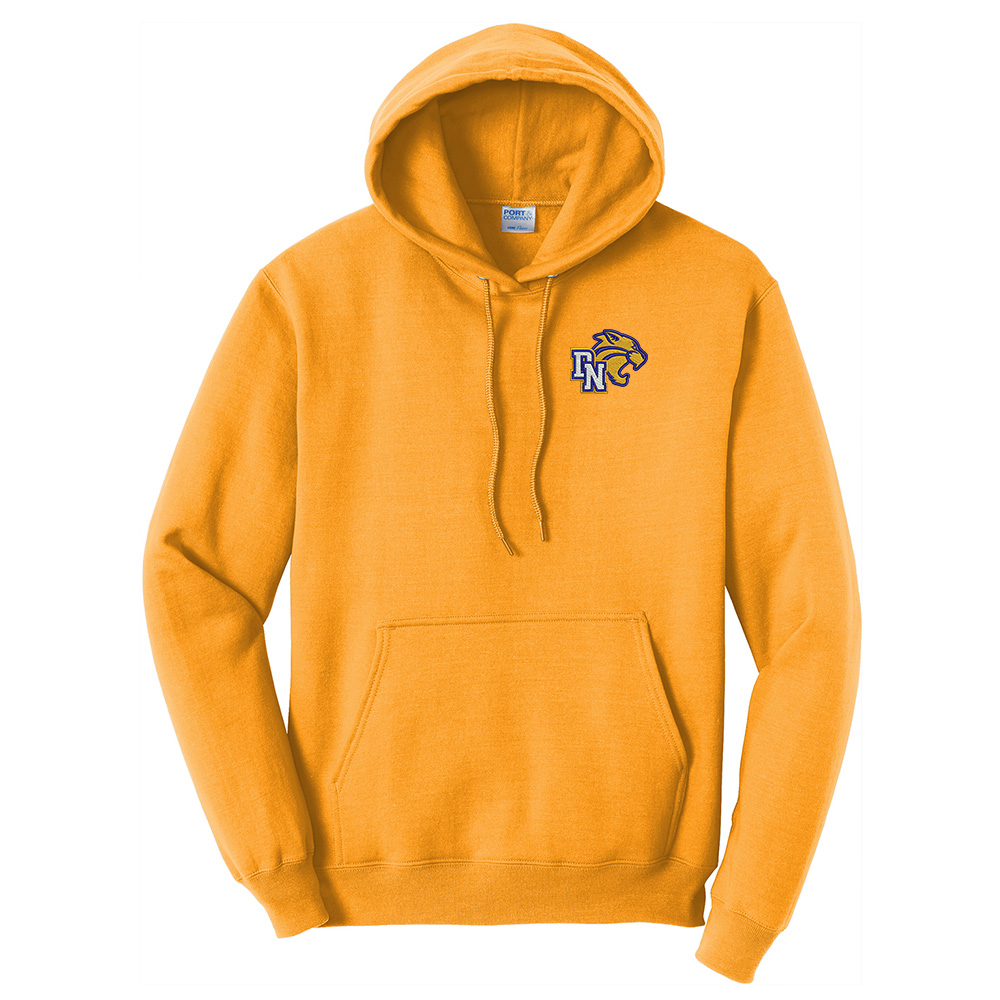 DN AAU Wrestling Unisex Classic Core weight Cozy Pullover Hooded Sweatshirt - Gold