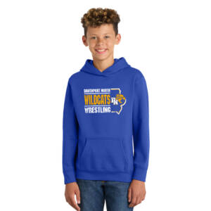 DN AAU Wrestling Youth Fleece Hooded Sweatshirt-Royal