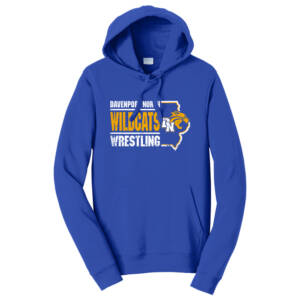 DN AAU Wrestling Unisex Fan Favorite Fleece Pullover Hooded Sweatshirt-Royal