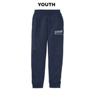 DTMN Youth Fleece Jogger-Navy