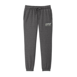 DTMN District Women’s V.I.T. Fleece Sweatpant-Heathered Charcoal
