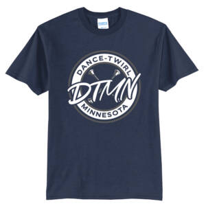 DTMN Unisex Short Sleeve T Shirt -Navy