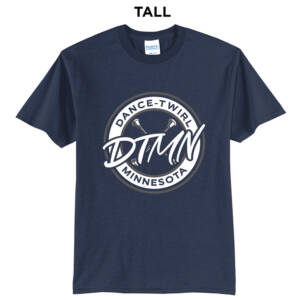 DTMN Tall Short Sleeve T Shirt -Navy