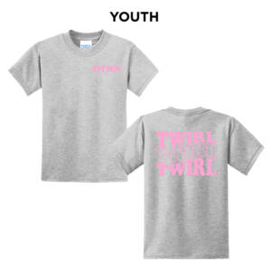 DTMN Youth Short Sleeve T Shirt – Ash
