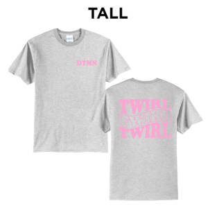 DTMN Tall Core Blend short Sleeve T Shirt -Ash