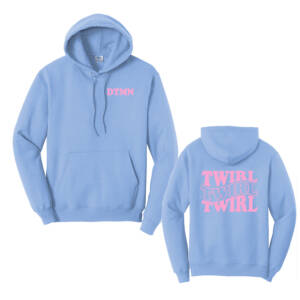 DTMN Unisex Classic Core weight Cozy Pullover Hooded Sweatshirt -Athletic Heather