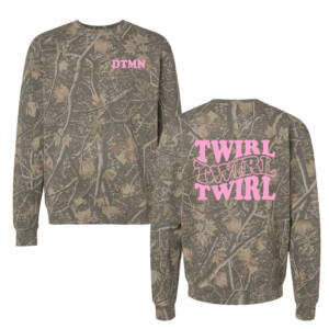 DTMN Independent Trading Co Unisex Heavyweight Crewneck Sweatshirt-Deadwood Tree Camo