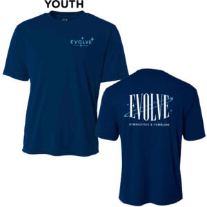 Evolve YOUTH Cooling Performance Tshirt – Navy