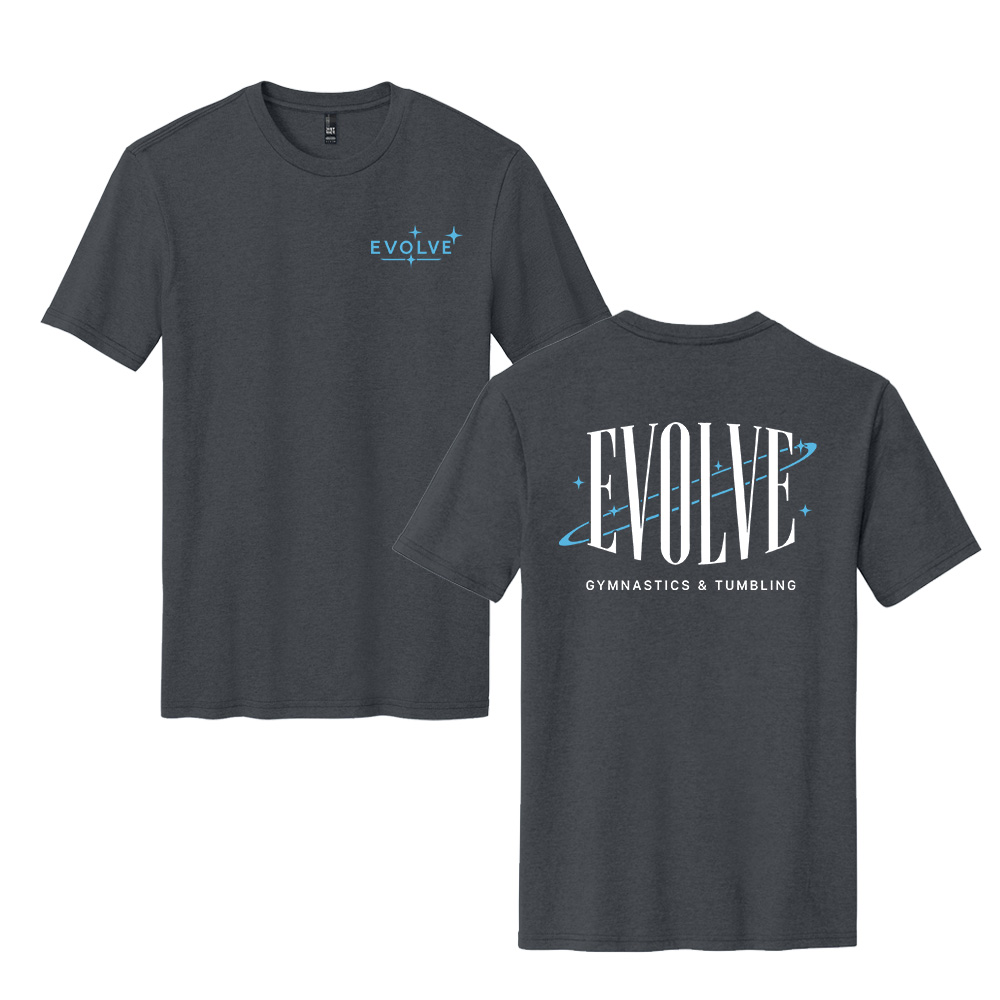 Evolve Unisex Premium Short Sleeve Tee-Charcoal