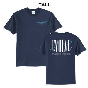 Evolve Tall Core Blend short Sleeve T Shirts – Navy