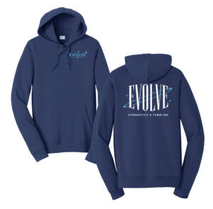 Evolve Unisex Fan Favorite Pullover Hooded Sweatshirt – Navy