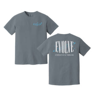 Evolve Comfort Colors Unisex Pigment Dyed Short Sleeve Shirt -Granite