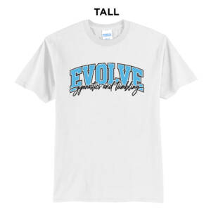 Evolve  Tall Short Sleeve T Shirts – White