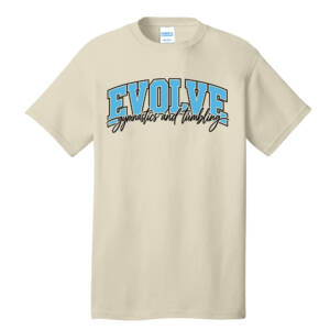 Evolve Unisex Short Sleeve Tee – Natural