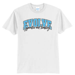Evolve Unisex Short Sleeve Tee – White