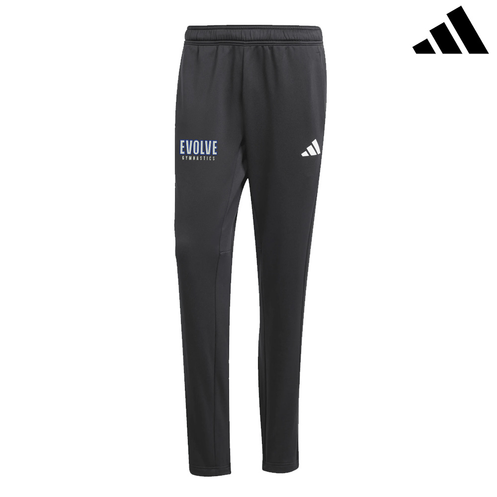 Evolve Adidas Game Go Men 3 Bar Training Pants-Black