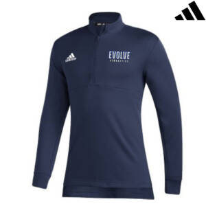 Evolve Adidas Team issue 1/4 zip pullover NAVY (L, XL, 2x)
